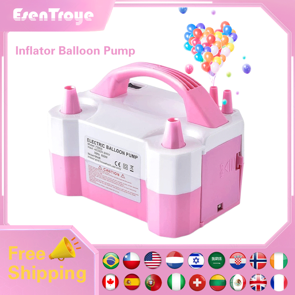 고전압 이중구멍 AC 휴대용 전기 풍선 펌프 미국 플러 - Balloon Pump Hand 리뷰 및 가격
