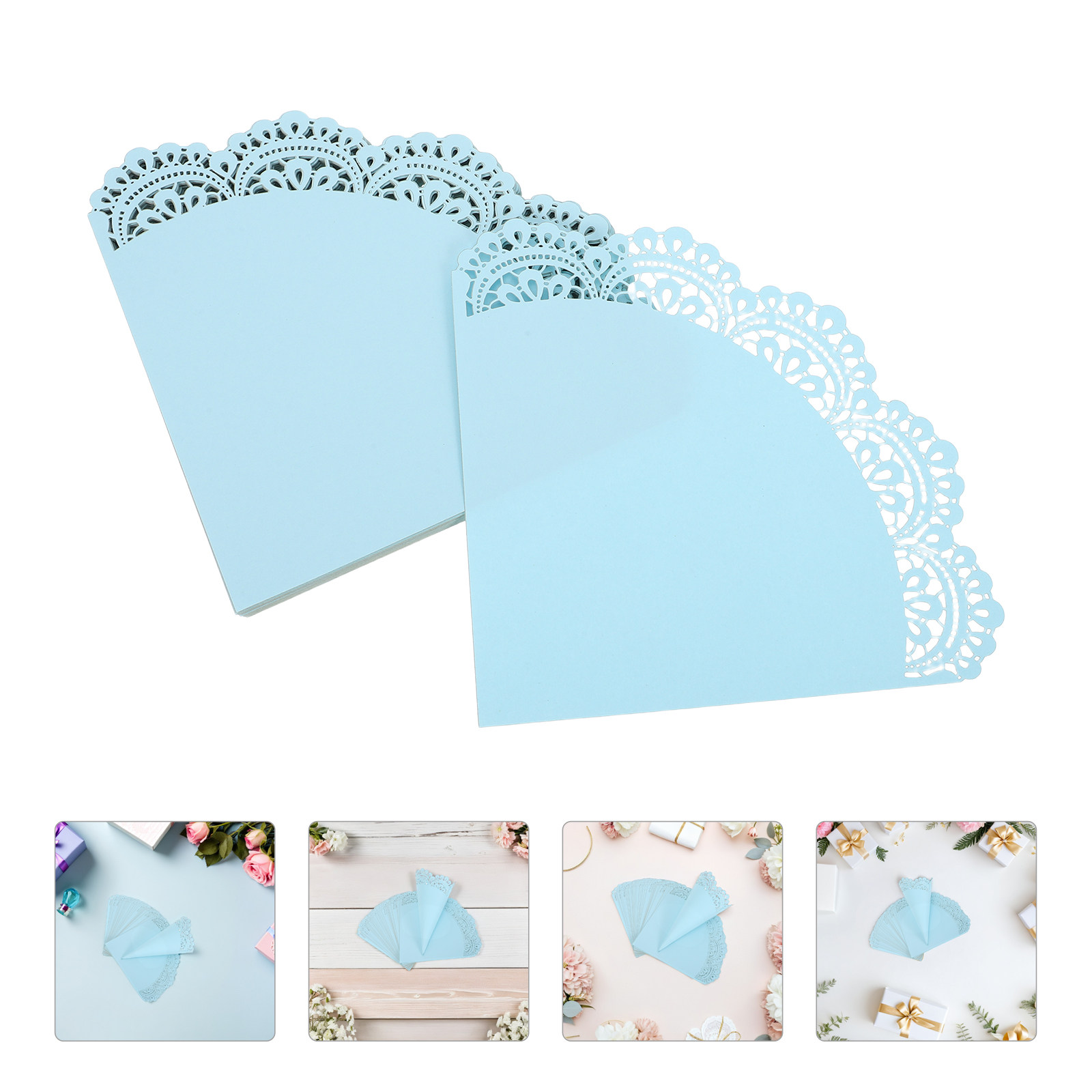 50pcs 웨딩 색종이 조각 콘 홀더 꽃 꽃다발 콘 공 - Papercraft Supply Confetti 리뷰 및 가격
