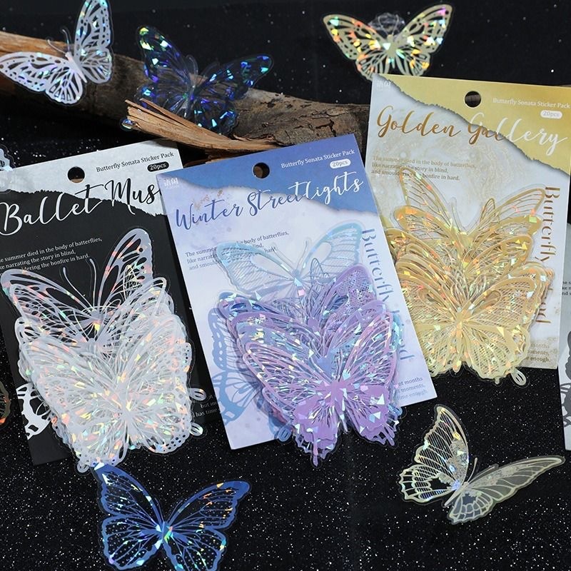 DIY 3D 브론징 PET 나비 스티커 케이크 장식 용 - Party Event Supplier 리뷰 및 가격